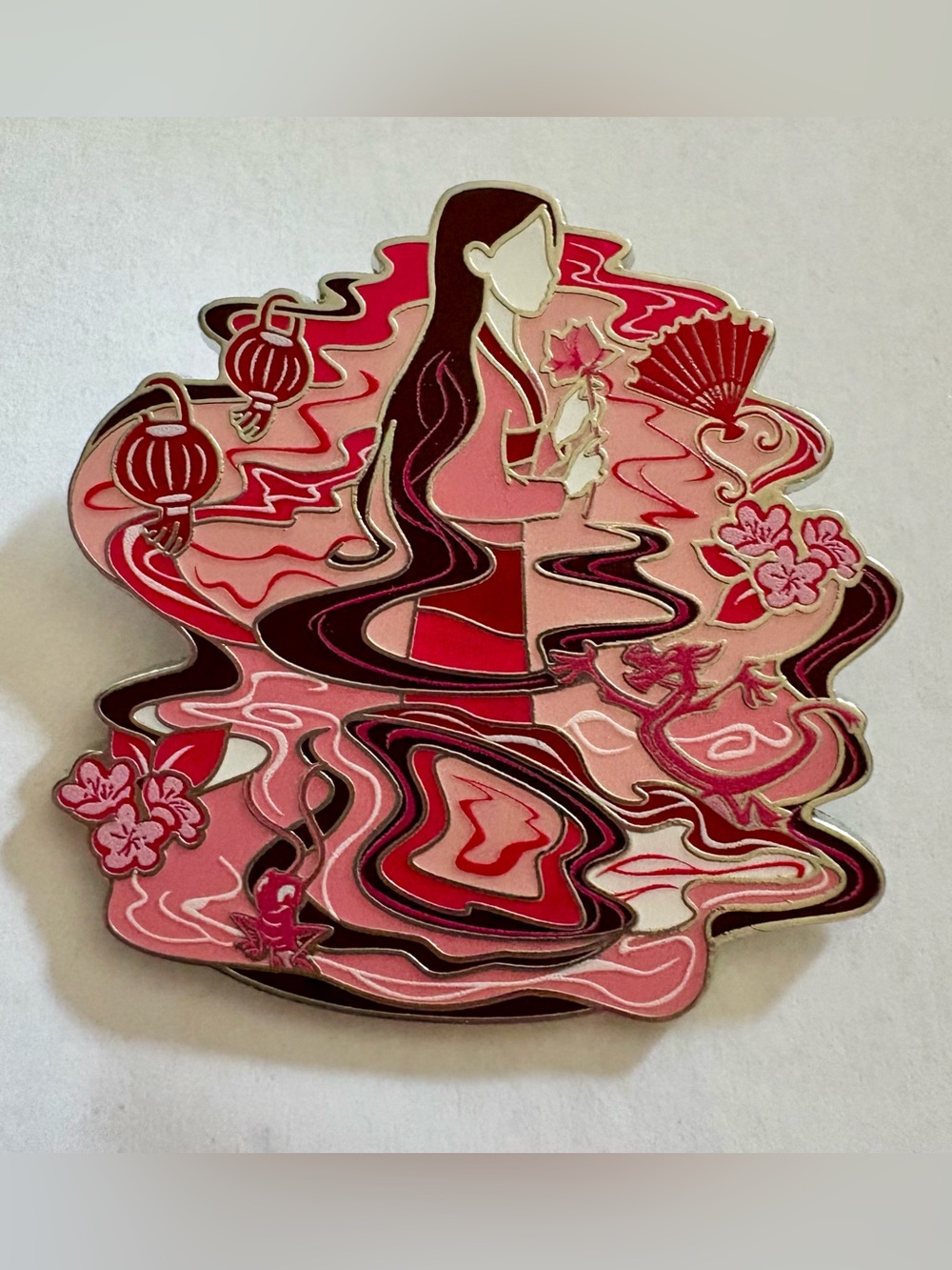 Loungefly Uncas Princess Monochrome Mystery Mulan Disney Pin